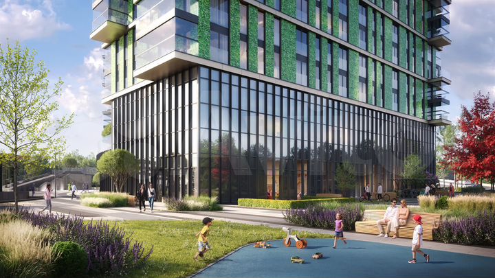 2-к. апартаменты, 57 м², 4/20 эт.