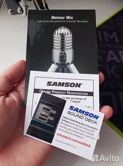 Samson Meteor USB, лучший юсб микрофон