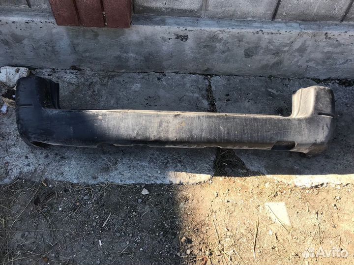 Бампер задний на peugeot partner