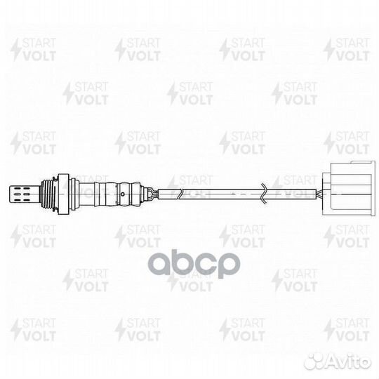 Датчик кисл. для а/м Mazda 3 BK (03) 2.0i/5 (0