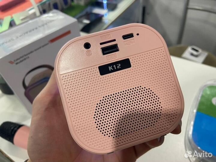 Блютуз колонка с караоке