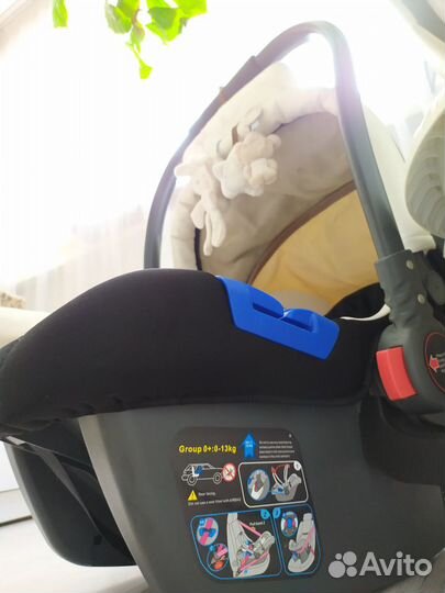 Автолюлька Aimile эко кожа