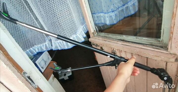 Телескопический складной кронштейн для удочки