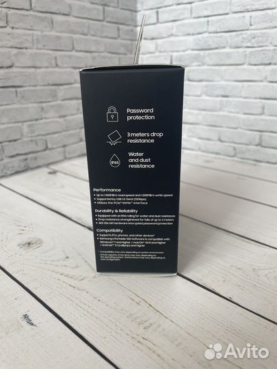 Внешний SSD Samsung T7 Shield на 2Tb и 4Tb