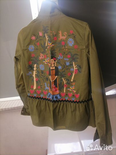 Куртка хлопковая хаки Tom Tailor Фрида Кало