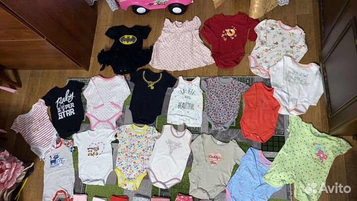 Вещи пакетом от рождения до 80 р