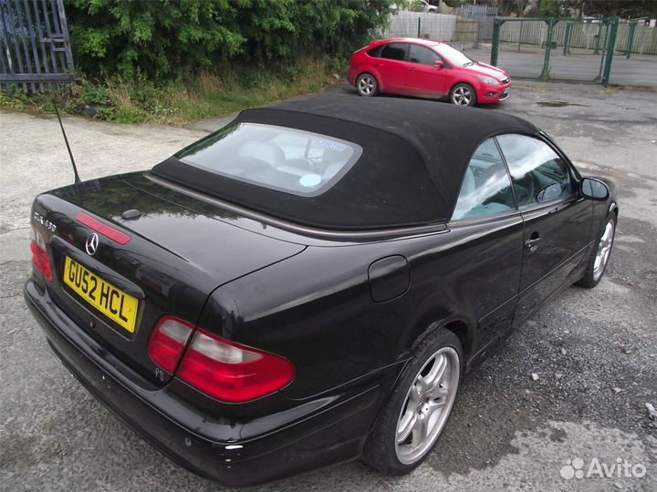 Разбор Mercedes W208 Cabriolet