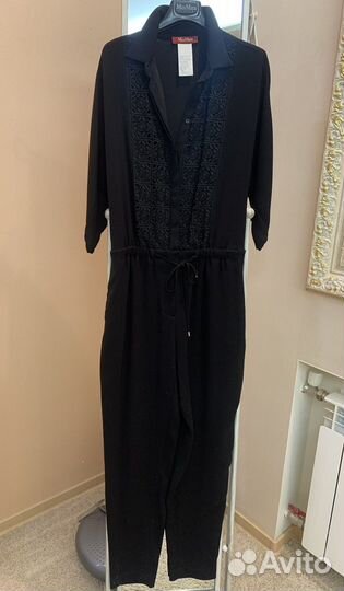 Комбинезон черный MaxMara оригинал Италия р 46