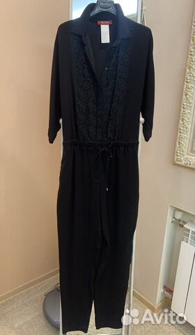 Комбинезон черный MaxMara оригинал Италия р 46