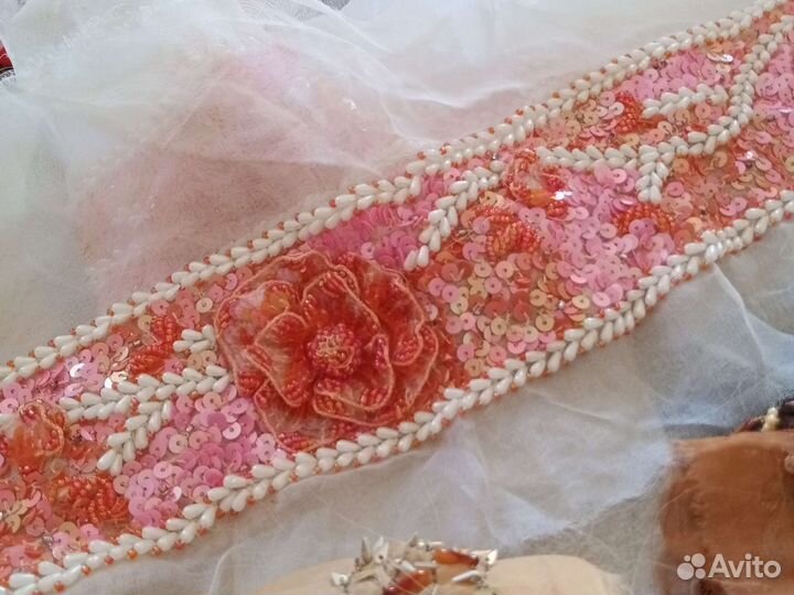 Тесьма на натуральном шёлке