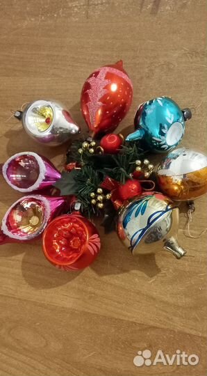 Ретро - елочные игрушки СССР гдр