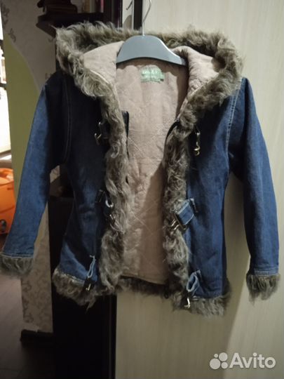 Куртка на девочку джинсовая