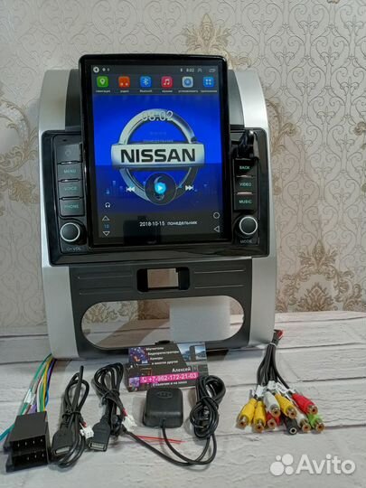 Магнитола Nissan X trail t31 android Tesla