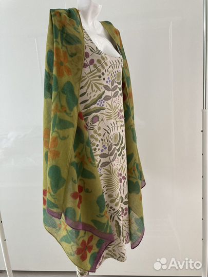 Палантин Gudrun Sjoden Бохо Натуральная шерсть