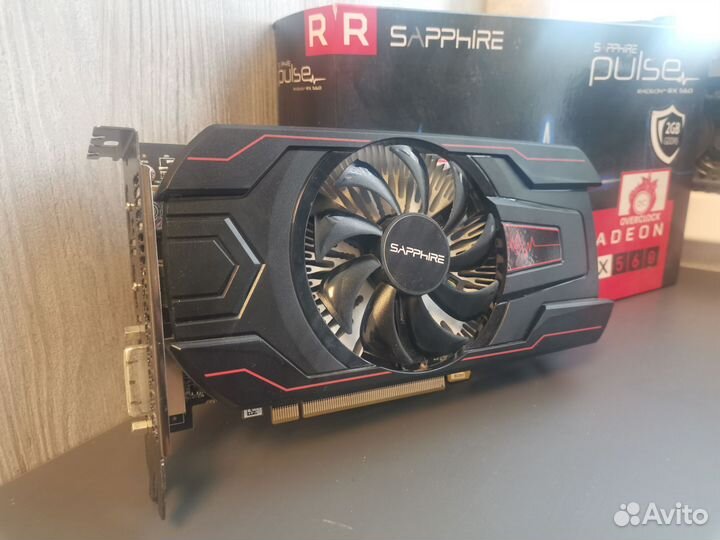 Видеокарта Rx 560 2gb