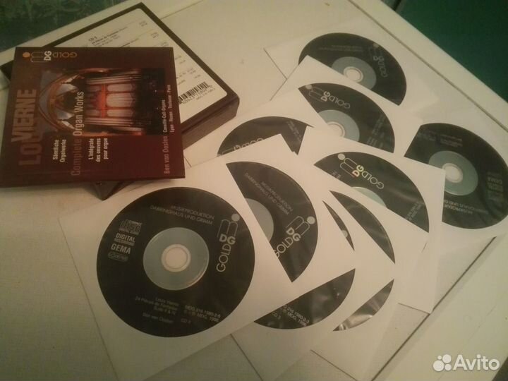 Cd-audio., 9 CD., органные произведения