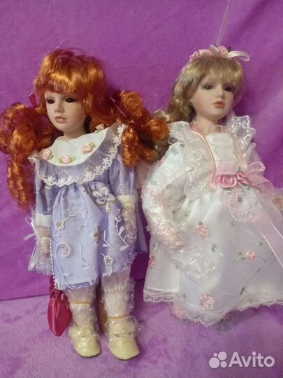 Кукла фарфоровая коллекционная