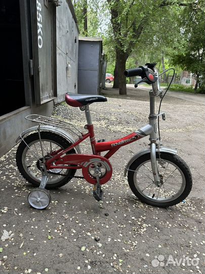 Детский велосипедс ручным тормазом