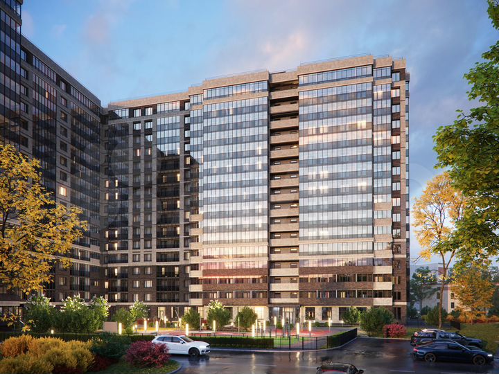 Квартира-студия, 24,5 м², 15/16 эт.