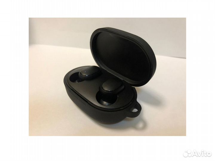 Чехол для наушников Xiaomi AirDots 1/2, чёрный