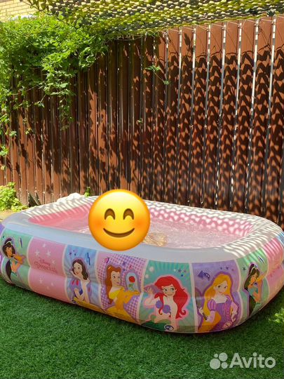 Детский надувной бассейн бу