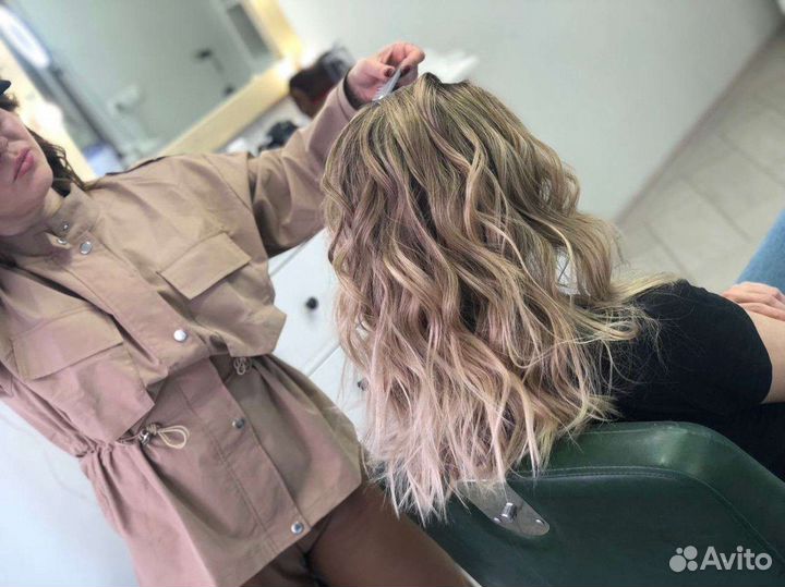 Окрашивание волос