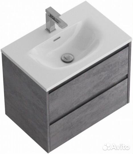 Мебель для ванной BelBagno Kraft-39-700-BB-8099-3-70 Cemento Grigio