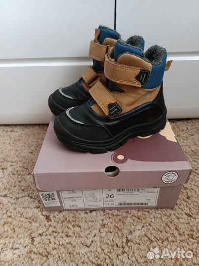 Демисезонные ботинки р.26 для мальчика