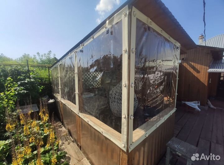 Рулонные шторы для беседок и открытых террас SPL