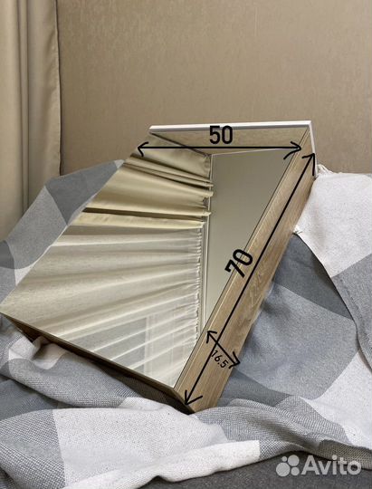 Шкафчик для ванной подвесной с зеркалом