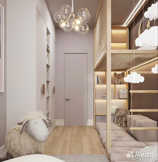 Скрытые межкомнатные двери под покраску