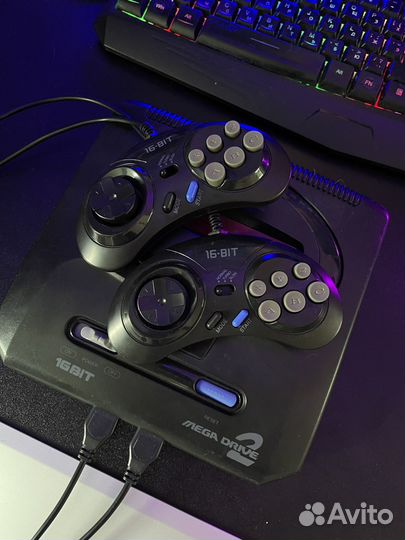 Sega mega drive 2 клон 90х