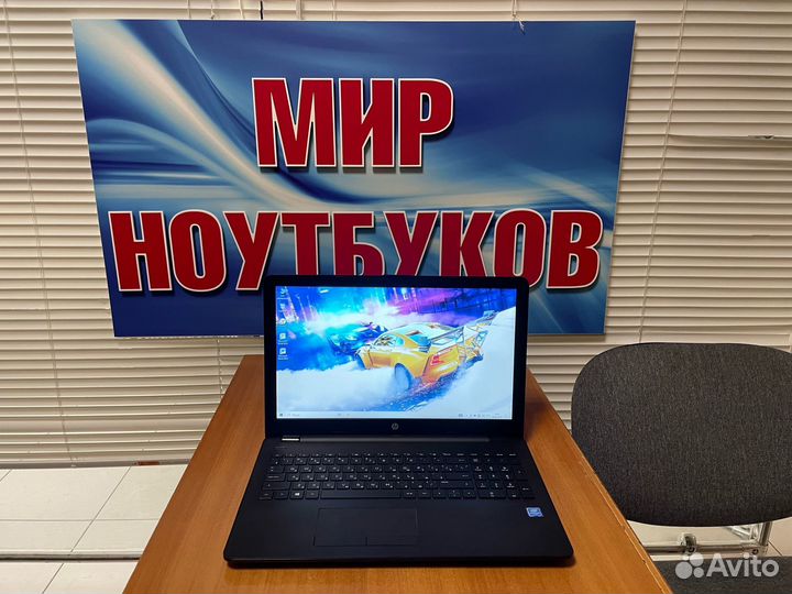 Свежий мощный ноутбук HP / 4 ядра / в идеале