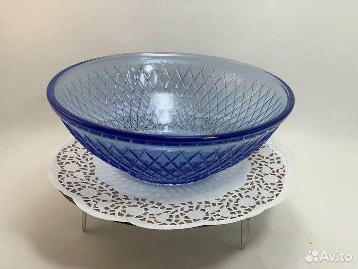 Посуда СССР из цветного стекла