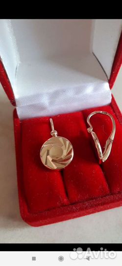 Золотые серьги СССР