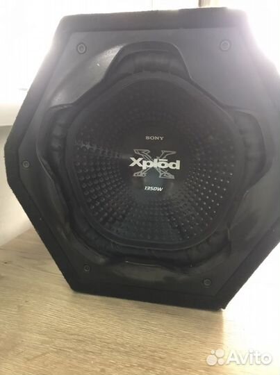 Сабвуфер sony xplod 1350w