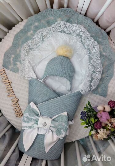 Конверт на выписку осень зима новый