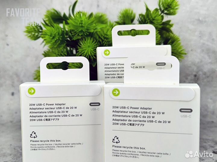 Блок питания iPhone 20W / Оригинал