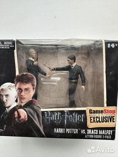 Фигурки Гарри Поттера и Драко Малфоя 10 см