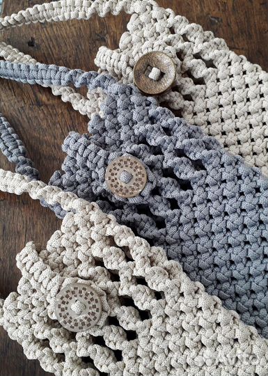 Сумка макраме