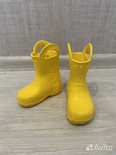 Резиновые сапоги crocs c7