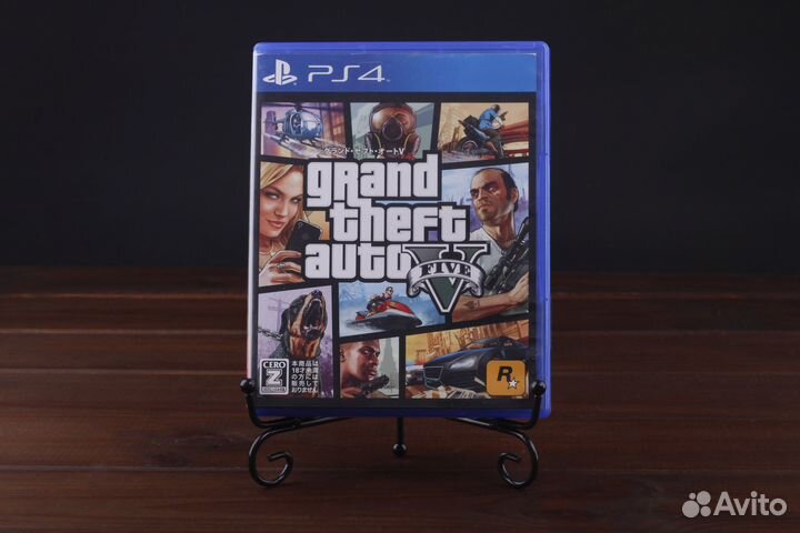 PS4 GTA Grand Theft Auto 5 ntsc/J Япония