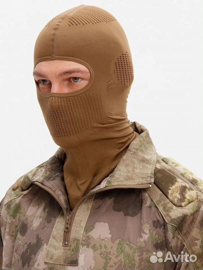 Балаклава песочного цвета