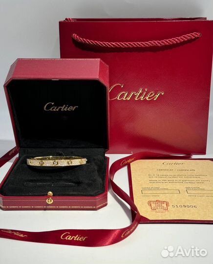 Браслет cartier