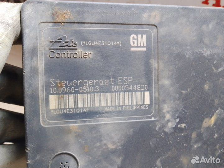 Блок ABS Opel Astra H 1.7cdti 2006