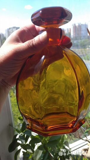 Графин и 6 стопок Арт Деко, фужеры Олимпиада