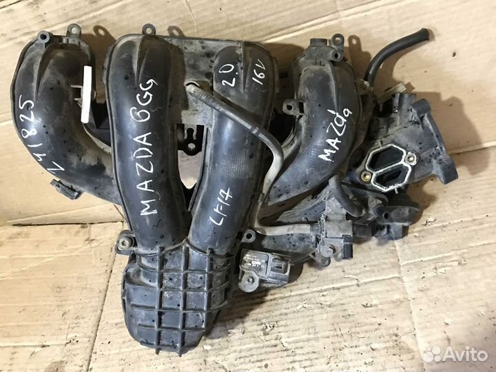 Впускной коллектор LF17 Mazda 3 Bk 6 Gg 2.0 16V