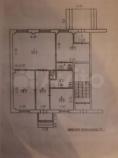 Свободного назначения, 110 м²