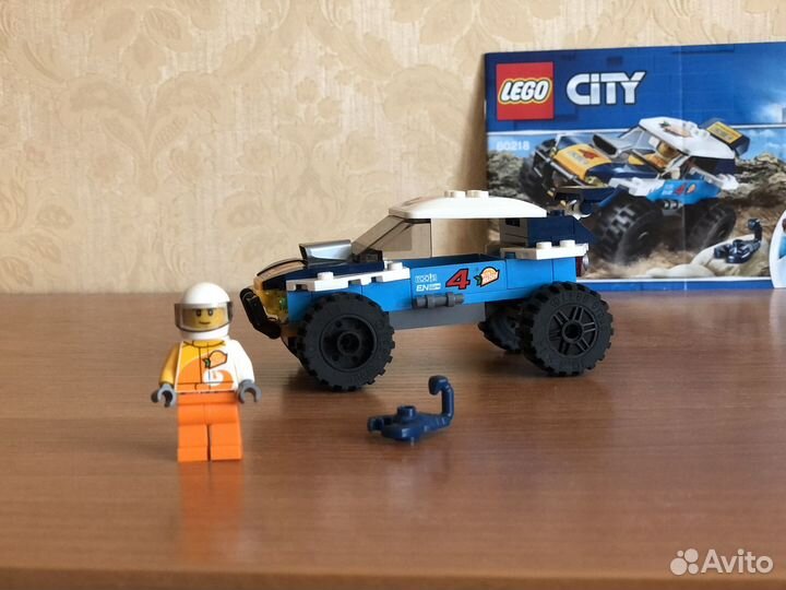 Lego City 60218 Участник гонки в пустыне