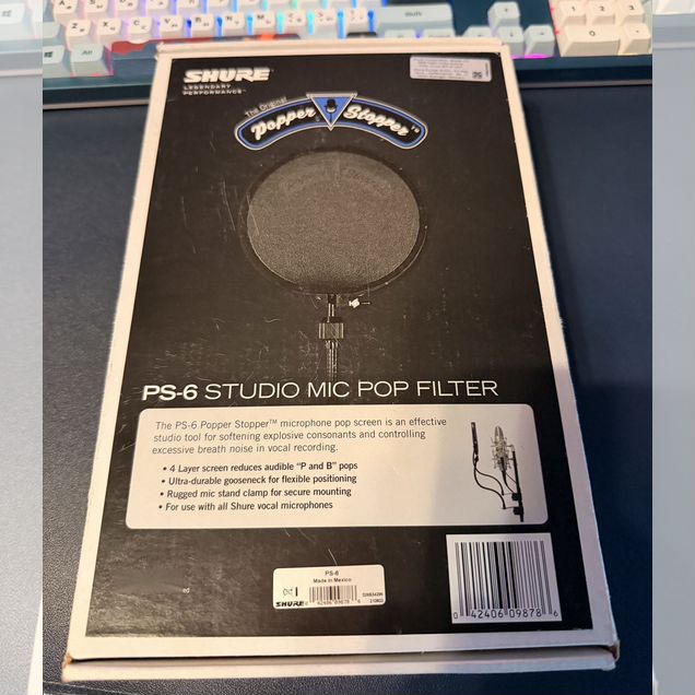 Поп фильтр Shure PS-6
